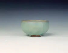 Jun bowl with sky-blue glaze, Southern Song dynasty, China, 1127-1279. Creator: Unknown