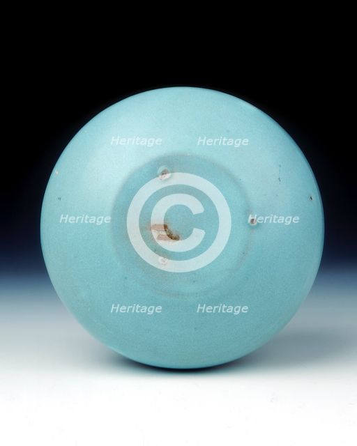Jun stoneware brush washer, Northern Song dynasty, China, late 11th-early 12th century. Creator: Unknown.