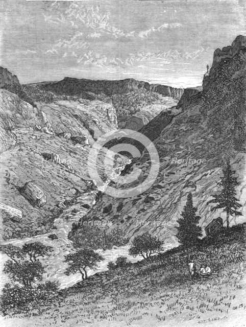 'Junction of the Kiltee with the Brantee, Agow Meder; A journey through Soudan..., 1875. Creator: Unknown.