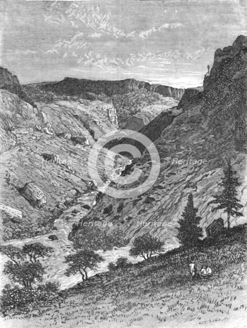 'Junction of the Kiltee with the Brantee, Agow Meder; A journey through Soudan..., 1875. Creator: Unknown.