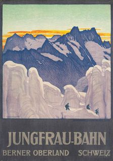 Jungfrau-Bahn, Berner Oberland, 1910