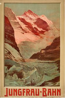 Jungfrau Railway, 1903. Creator: Reckziegel; Anton (1865-1936)