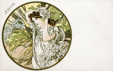 June 1900. Artist: Alphonse Mucha