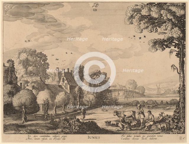 June. Creator: Jan van de Velde II.