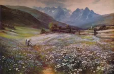 June in the Austrian Tyrol c1892 Artist: John MacWhirter