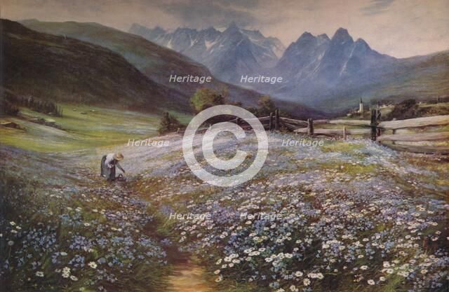 'June in the Austrian Tyrol', c1892 Artist: John MacWhirter.