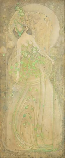 June roses, 1898. Creator: Margaret MacDonald Mackintosh