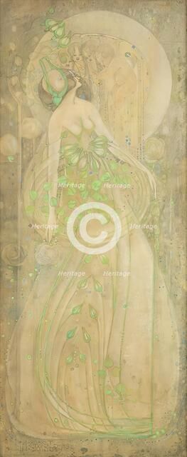 June roses, 1898. Creator: Margaret MacDonald Mackintosh.