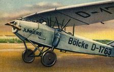 Junkers T 26E plane, 1920s, (1932). Creator: Unknown