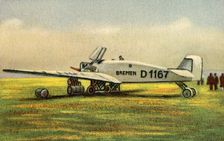 Junkers W 33 L transport plane, 1920s, (1932). Creator: Unknown