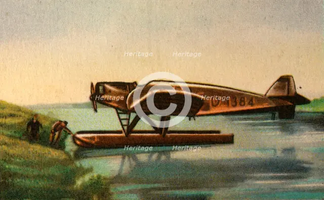 Junkers W 33w seaplane, 1920s, (1932). Creator: Unknown.