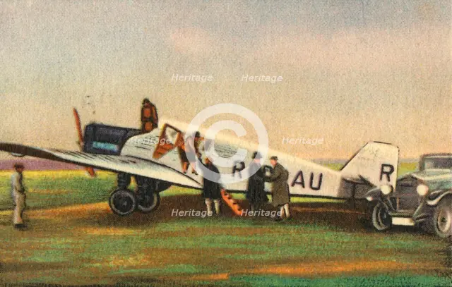 Junkers F13 L plane, 1920s, (1932).  Creator: Unknown.