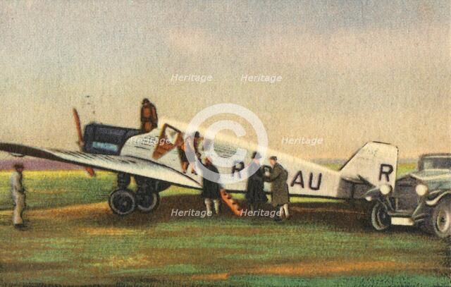 Junkers F13 L plane, 1920s, (1932).  Creator: Unknown.