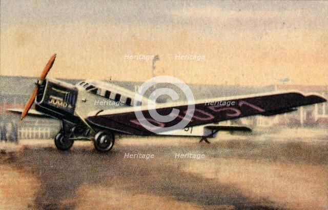 Junkers G 24 Diesel passenger plane, 1920s, (1932).  Creator: Unknown.
