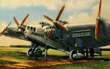 Junkers G.38 plane, 1920s, (1932). Creator: Unknown