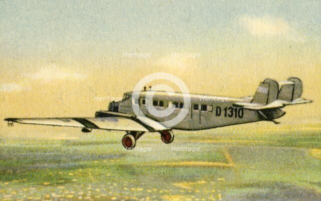 Junkers G 31b plane, 1920s, (1932). Creator: Unknown.