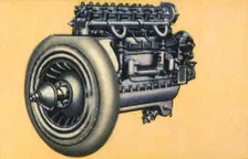 Junkers L 1, 80 horse power aeroplane engine, 1932. Creator: Unknown