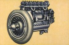 Junkers L 1, 80 horse power aeroplane engine, 1932. Creator: Unknown