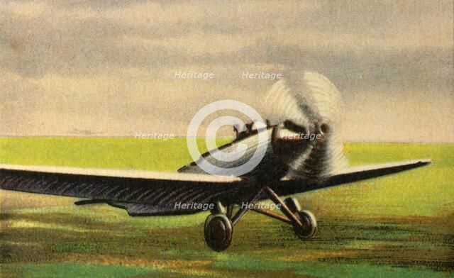 Junkers L 50 Junior plane, 1932. Creator: Unknown.