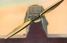 Junkers metal propeller with adjustable paddle blades, 1932. Creator: Unknown