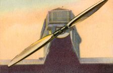 Junkers metal propeller with adjustable paddle blades, 1932. Creator: Unknown