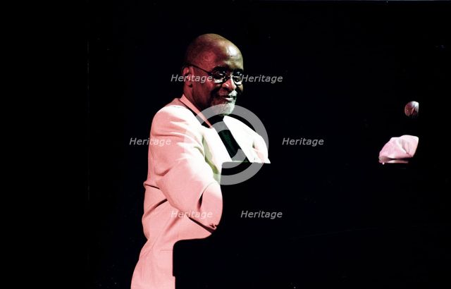 Junior Mance, Brecon Jazz Festival, Brecon, Powys, Wales, 08.03 Creator: Brian O'Connor.
