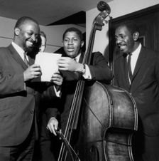 Junior Mance Trio, London, 1962. Creator: Brian Foskett