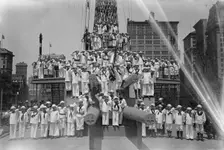 Junior Naval Scouts, 1917. Creator: Bain News Service