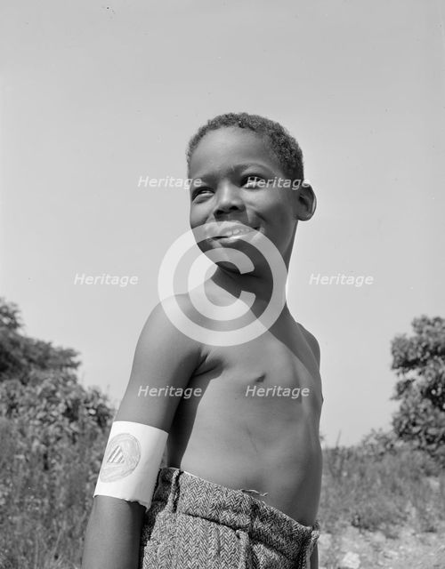 Junior air raid warden, Washington, D.C., 1942. Creator: Gordon Parks.