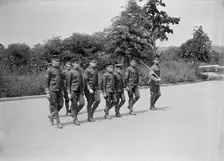 Junior American Guard Drilling, 1917. Creator: Harris & Ewing