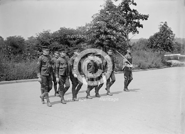Junior American Guard Drilling, 1917. Creator: Harris & Ewing.