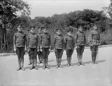 Junior American Guard, Drilling, 1917. Creator: Harris & Ewing