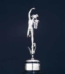Junior TT winner's trophy for 1931