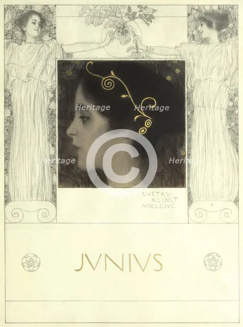 Junius, 1896. Artist: Klimt, Gustav (1862-1918)