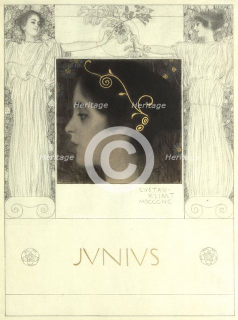 Junius, 1896. Artist: Klimt, Gustav (1862-1918)