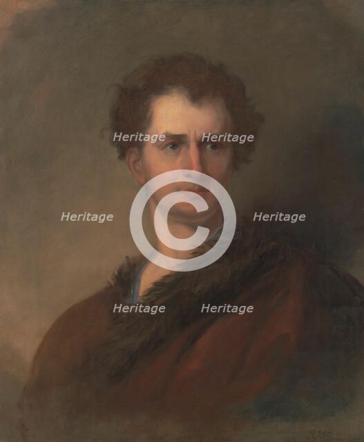 Junius Brutus Booth, 1829/30. Creator: Robert Matthew Sully.