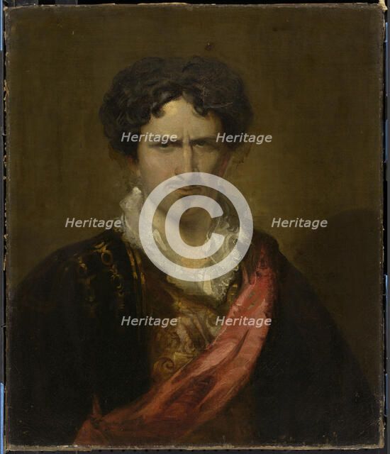 Junius Brutus Booth as Sir Edward Mortimer, 1823. Creator: John Neagle.