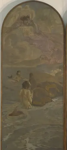 Juno (Triptych The Judgment of Paris), 1893. Artist: Vrubel, Mikhail Alexandrovich (1856-1910)