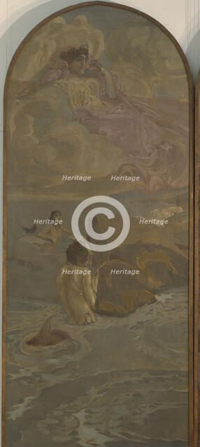 Juno (Triptych The Judgment of Paris), 1893. Artist: Vrubel, Mikhail Alexandrovich (1856-1910)