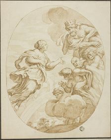 Juno, Zeus and Aeolus, n.d. Creator: Unknown