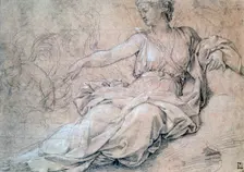Juno and Carthage c1636-1655. Artist: Eustache Le Sueur