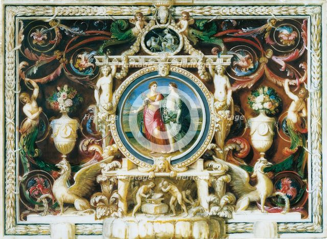 Juno and Flora, c1775-1790. Creator: Ignaz Unterberger.