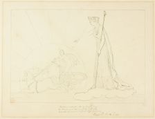 Juno Comanding the Sun to Set, n.d. Creator: John Flaxman