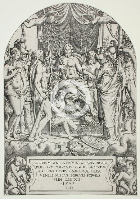 Jupiter, 1547. Creator: Leon Davent.