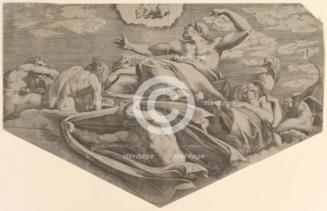 Jupiter and Callisto, 1540-56. Creator: Master FG.