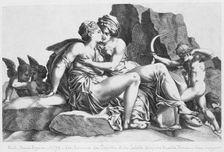 Jupiter and Callisto, 1537-40. Creator: Pierre Milan