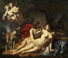 Jupiter and Callisto, 1655. Creator: Caesar Boëtius van Everdingen