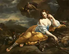 Jupiter and Callisto, c. 1656