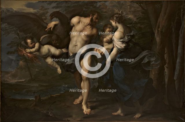Jupiter and Ceres, c1705. Creator: Viani, Domenico Maria (1668-1711).