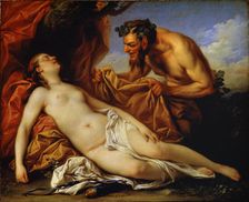 Jupiter and Antiope c1753. Artist: Carle van Loo
